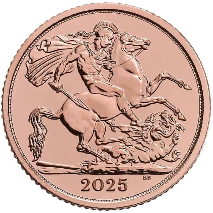 2025 Half Gold Sovereign ‘Final Rose’ Coin