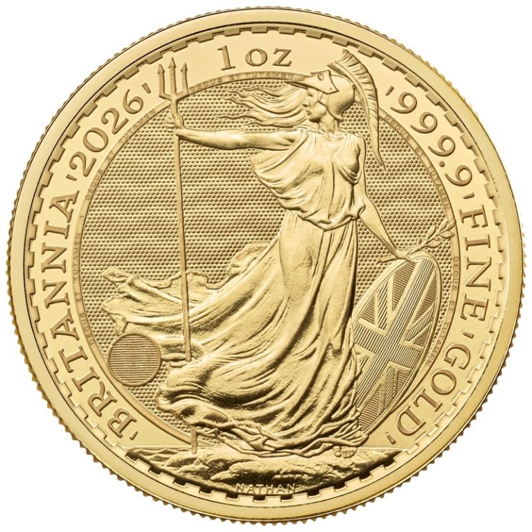 2026 1oz Gold Britannia Coin