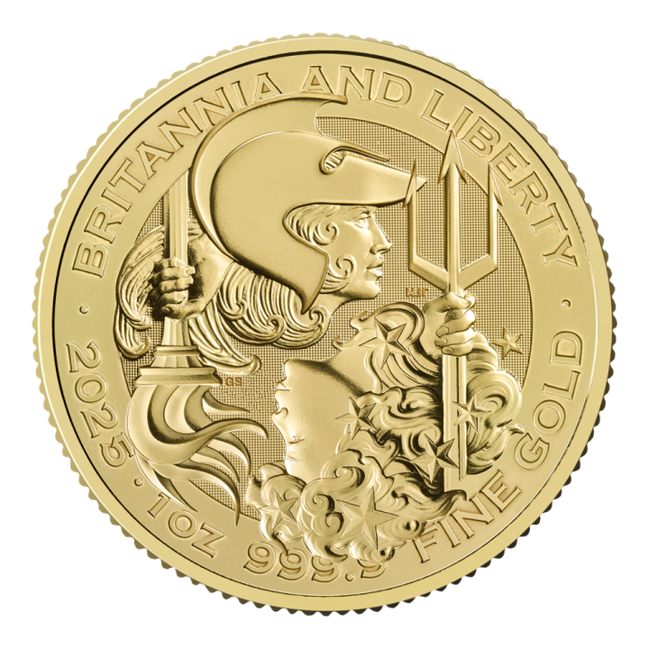 2024 1oz Gold Britannia and Liberty Coin