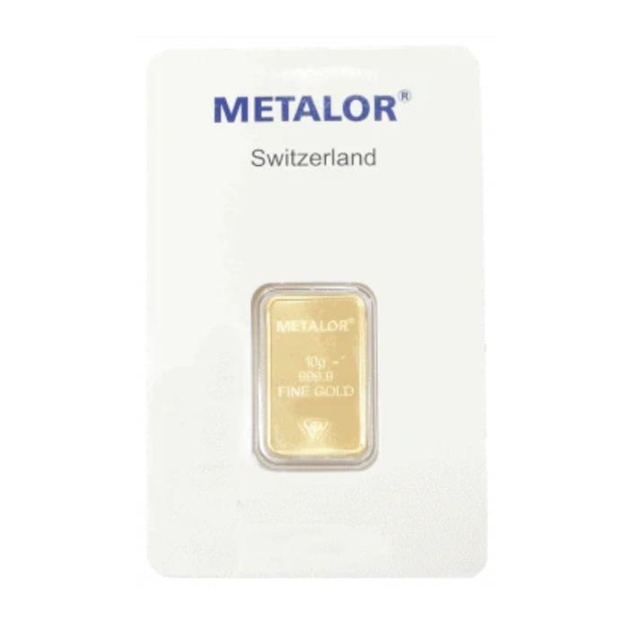 10g Gold Bar - Metalor