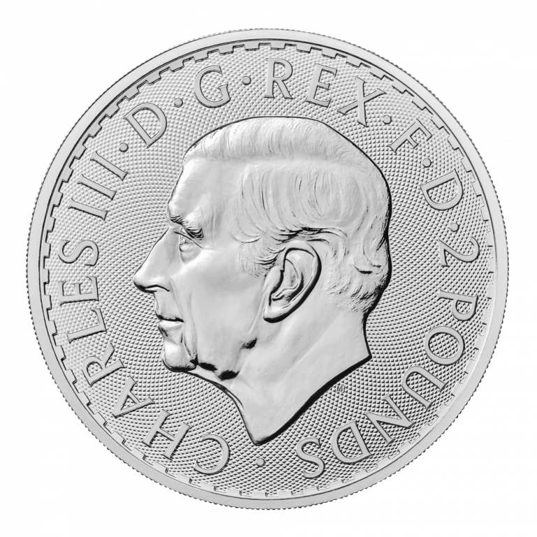 2023 1oz Silver Britannia Coin – Tube of 25 Coins
