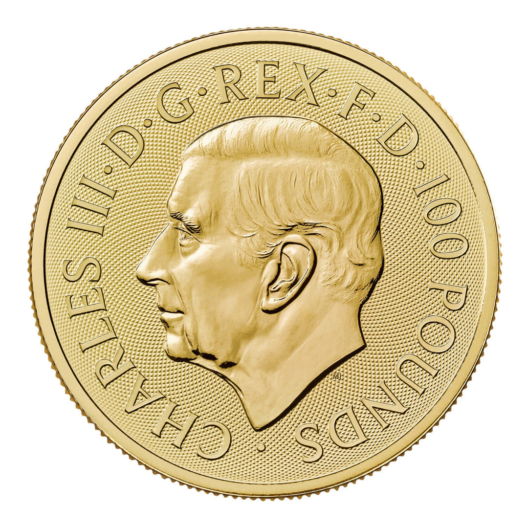 2025 1oz Gold Tudor Beast Greyhound of Richmond Coin