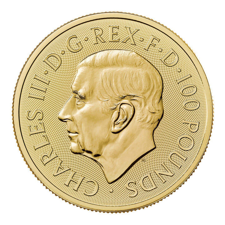 2025 1oz Gold Tudor Beast Greyhound of Richmond Coin
