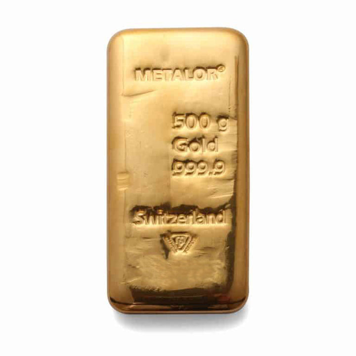 500g Gold Bar - Metalor