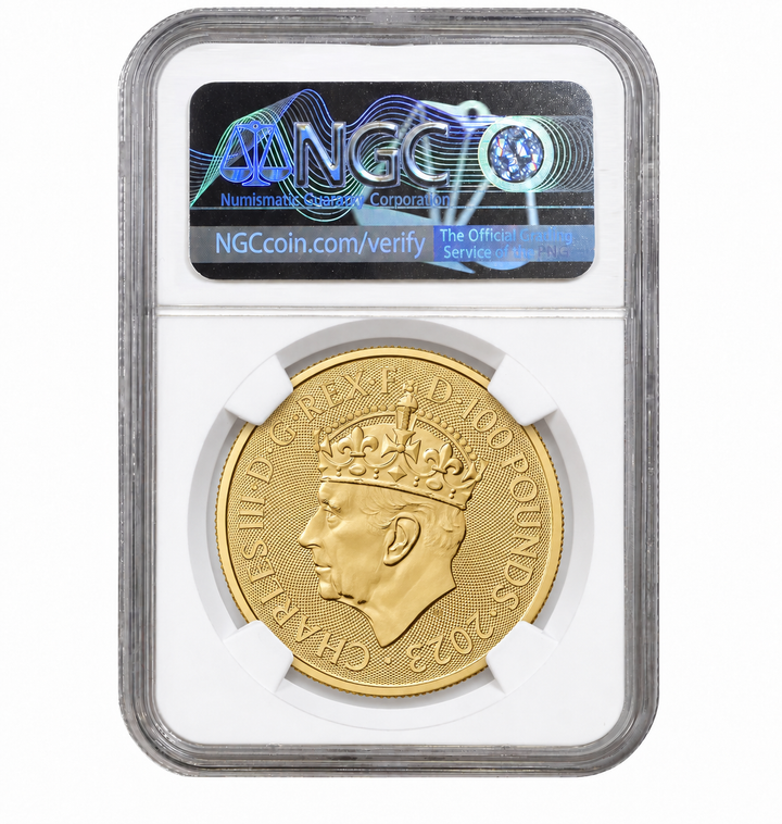 2023 1oz King Charles III Coronation Certified Coin