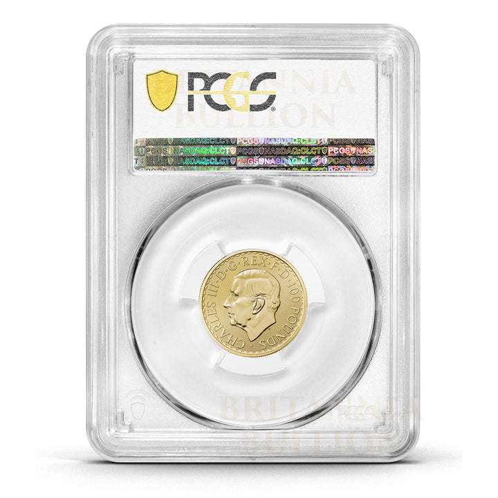 2025 1/4oz Gold Tudor Beasts Queens Panther Certified Coin MS69