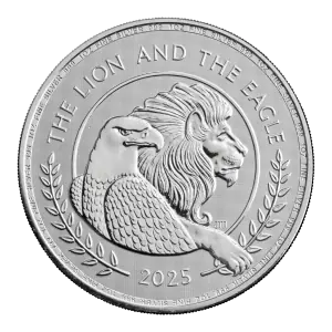 2025 1oz Silver Lion and Eagle Coin