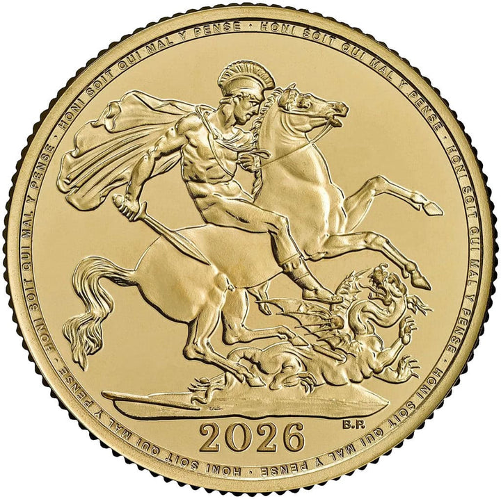 2026 Gold Sovereign 'Yellow Gold' Coin